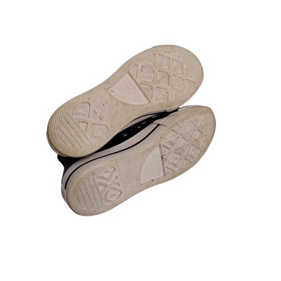 Converse Chuck Taylor Leather All Star Lift High Black Platform Women Size 8 44 - Picture 14 of 16